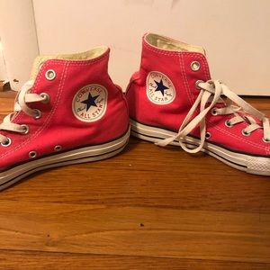 Pink Hightop Converse